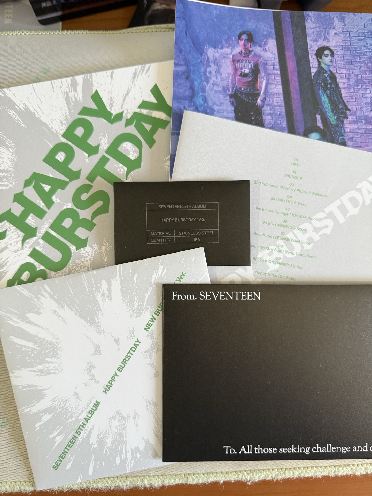 正五 HAPPY BURSTDAY  白版