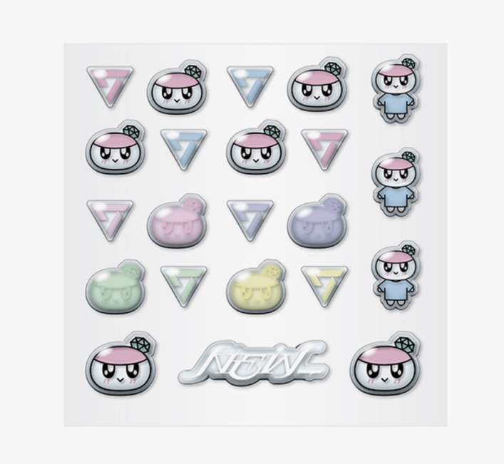 NEW日巡 蹦蹦貼紙