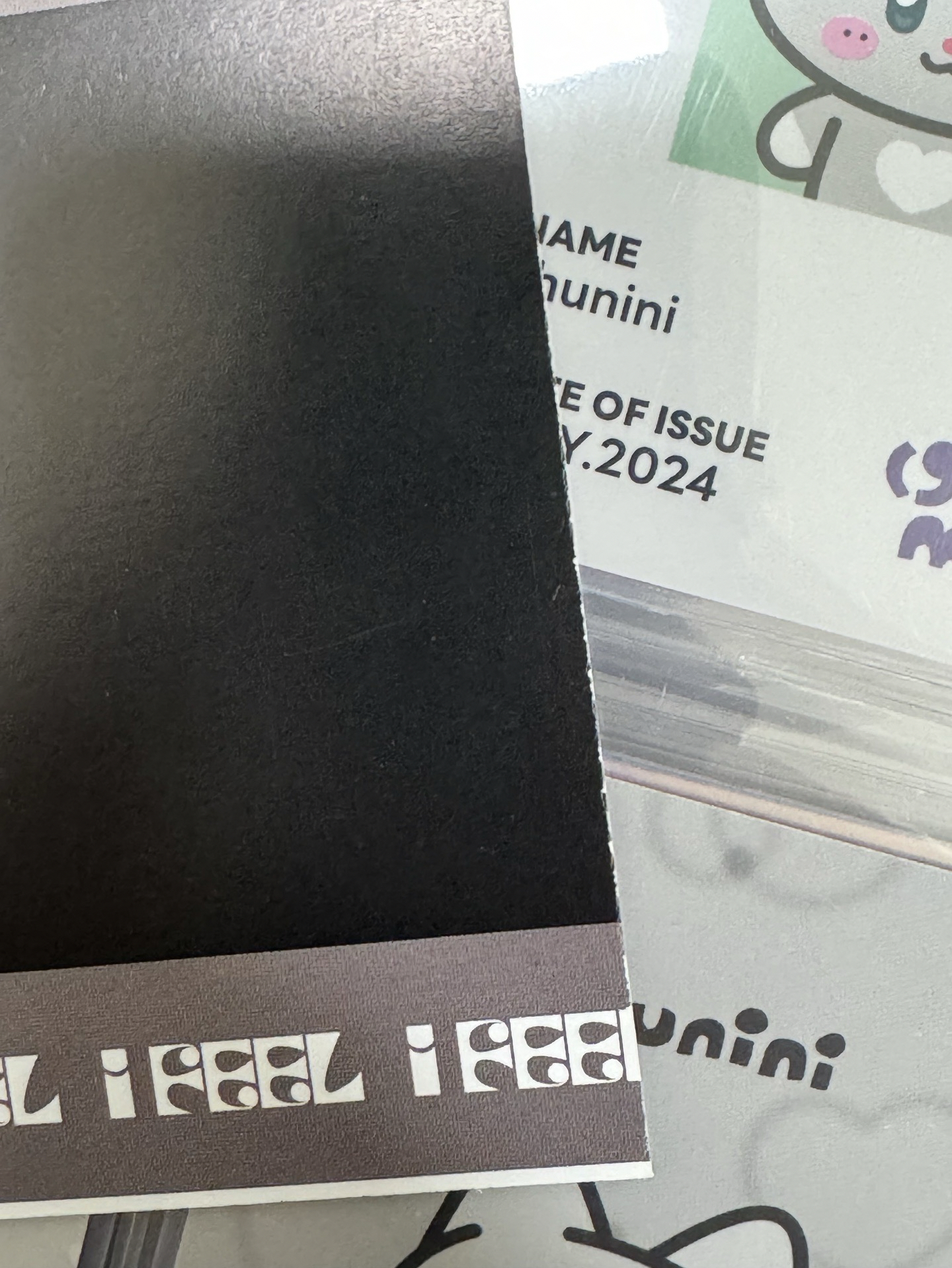 i-dle 麵 專卡拍立得