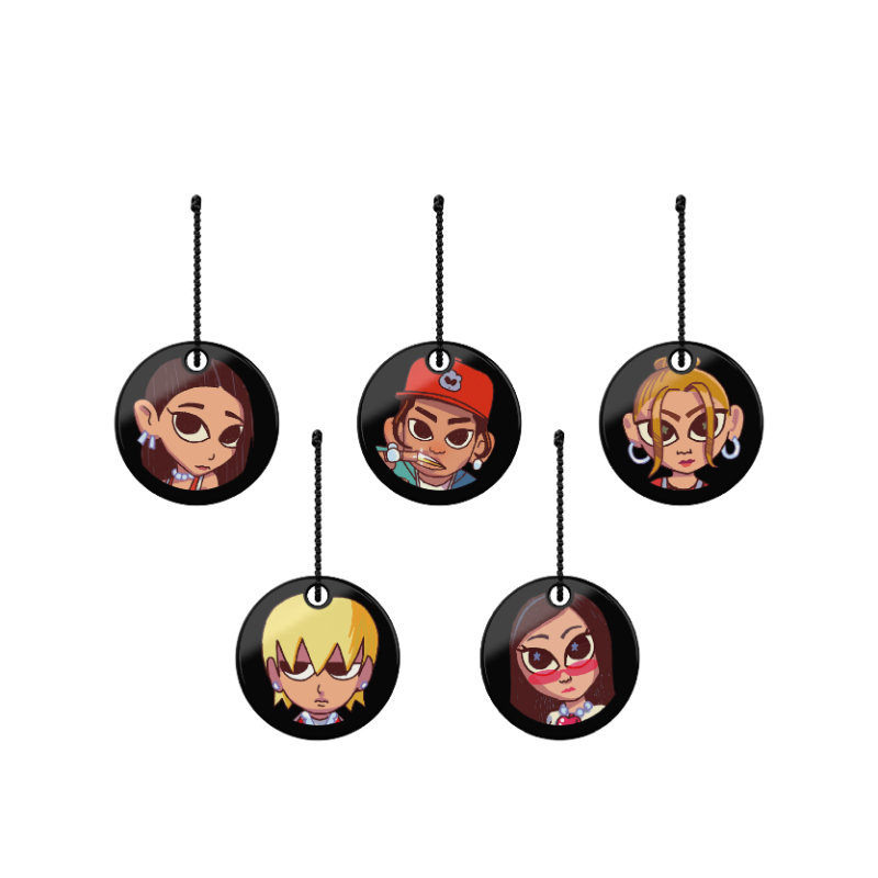 AllDay Project 迷一周邊 Annie海綿鑰匙圈