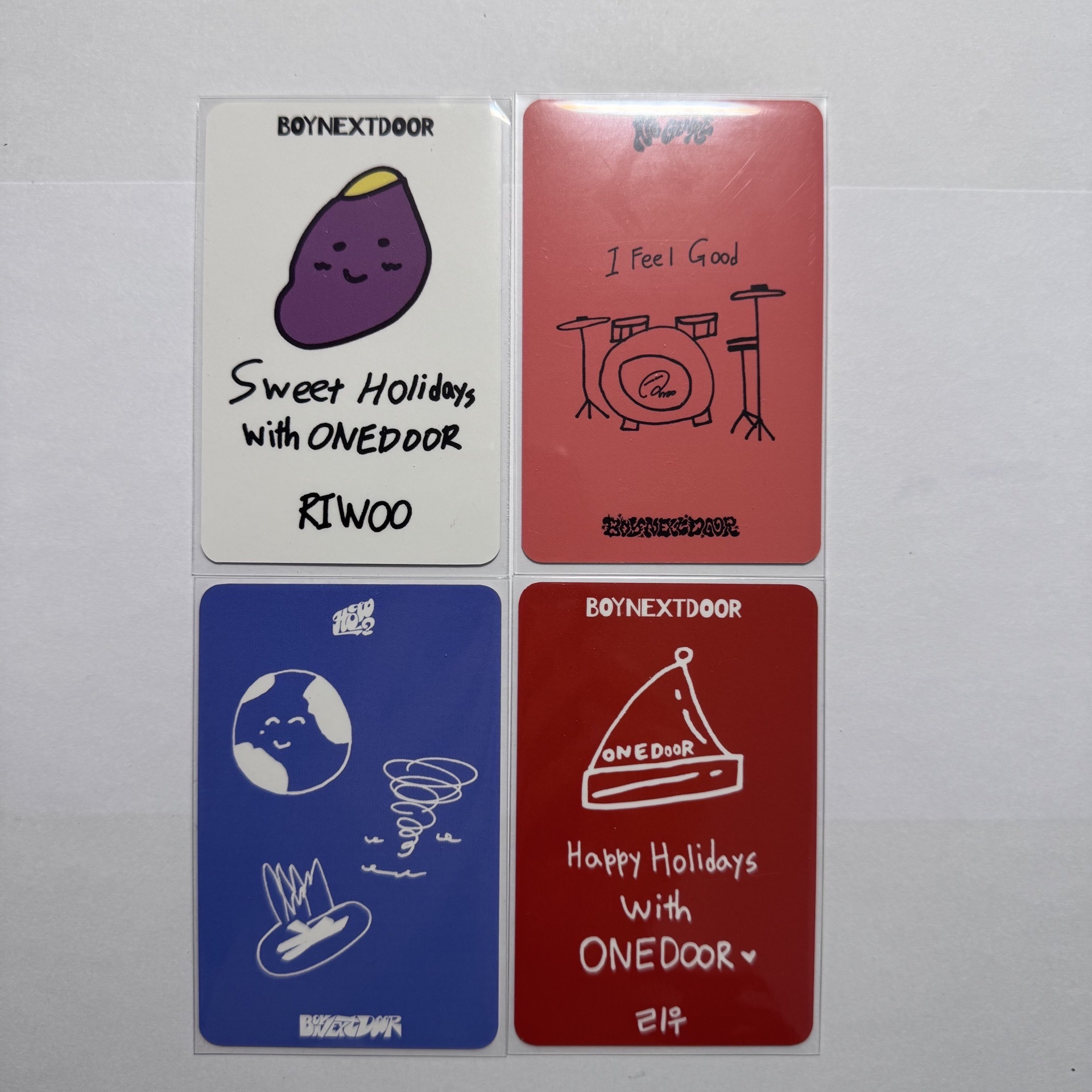 Boynextdoor Riwoo李常赫 打歌小盤