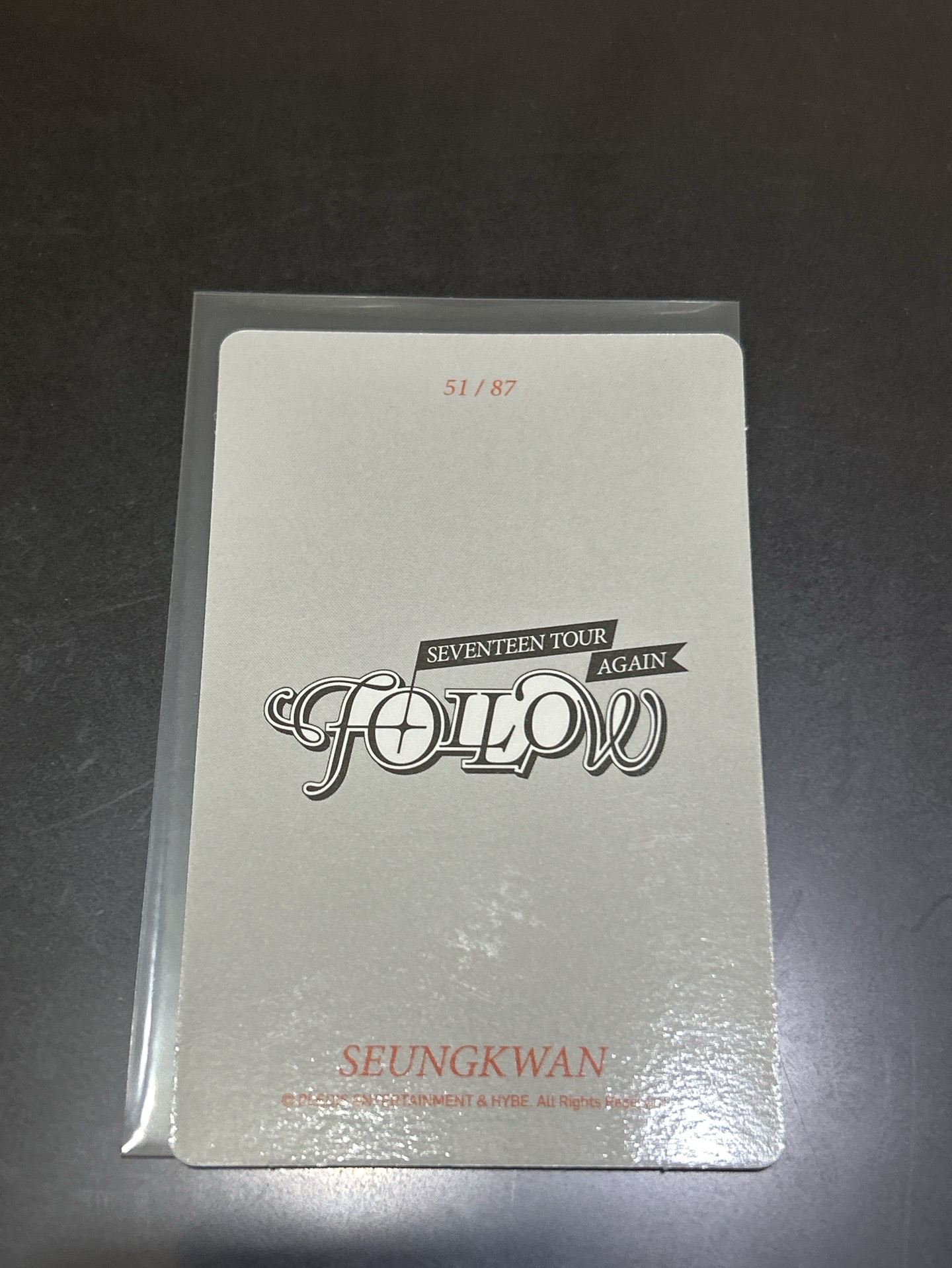 勝寛 FOLLOW AGAIN 隨機卡 