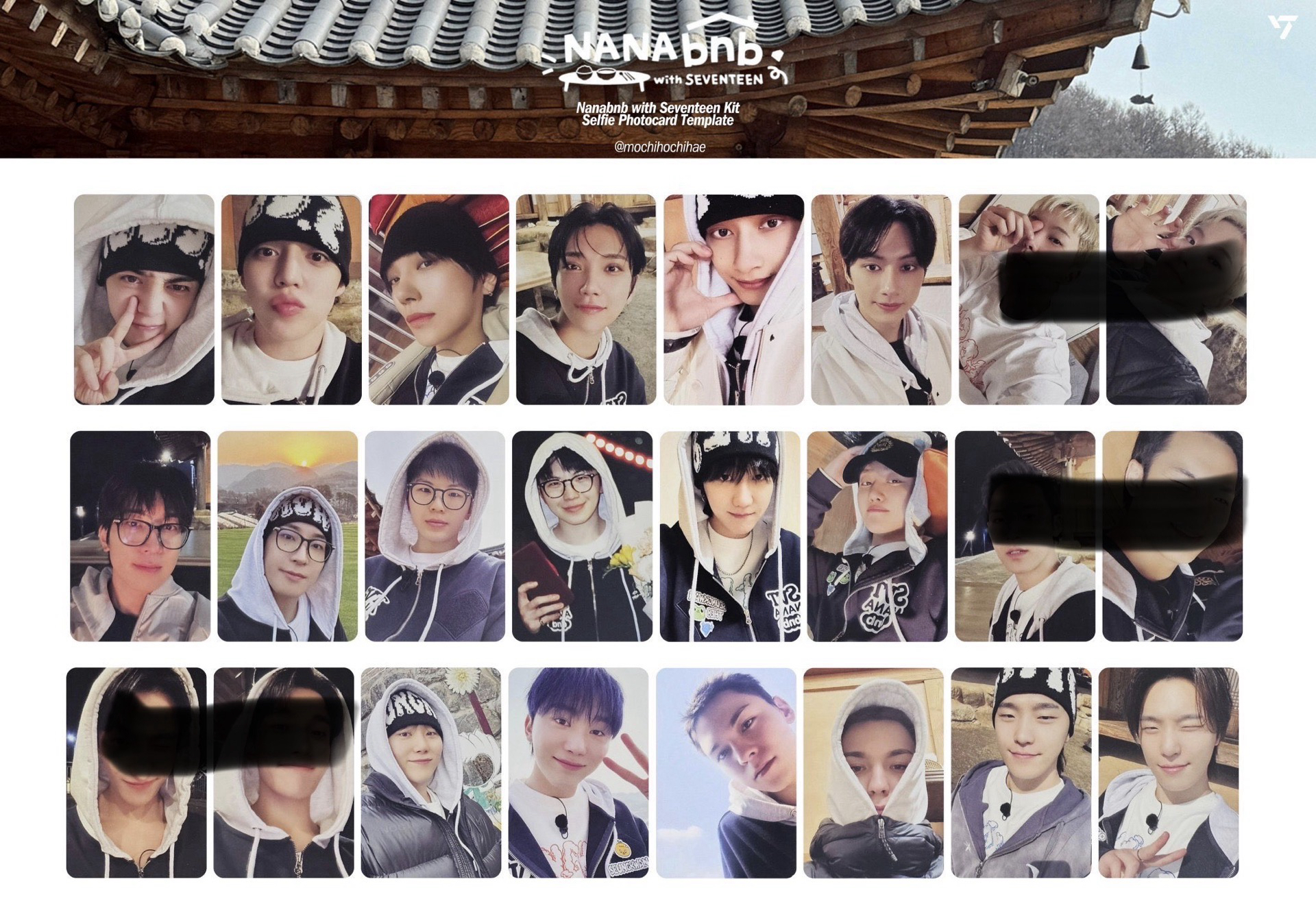 Nanabnb kit 小卡+拍立得 無特典