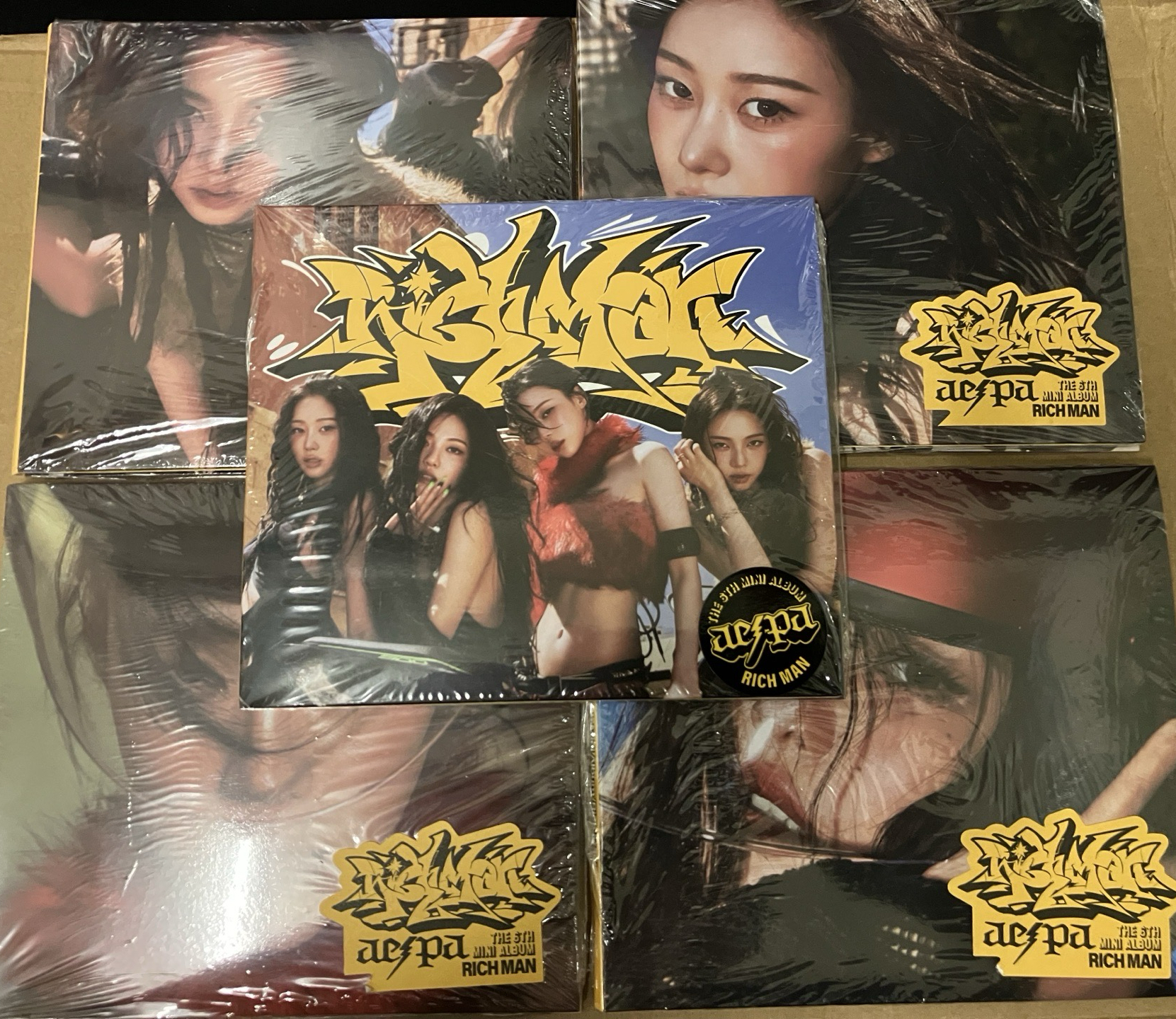 rich man burst未拆專一套