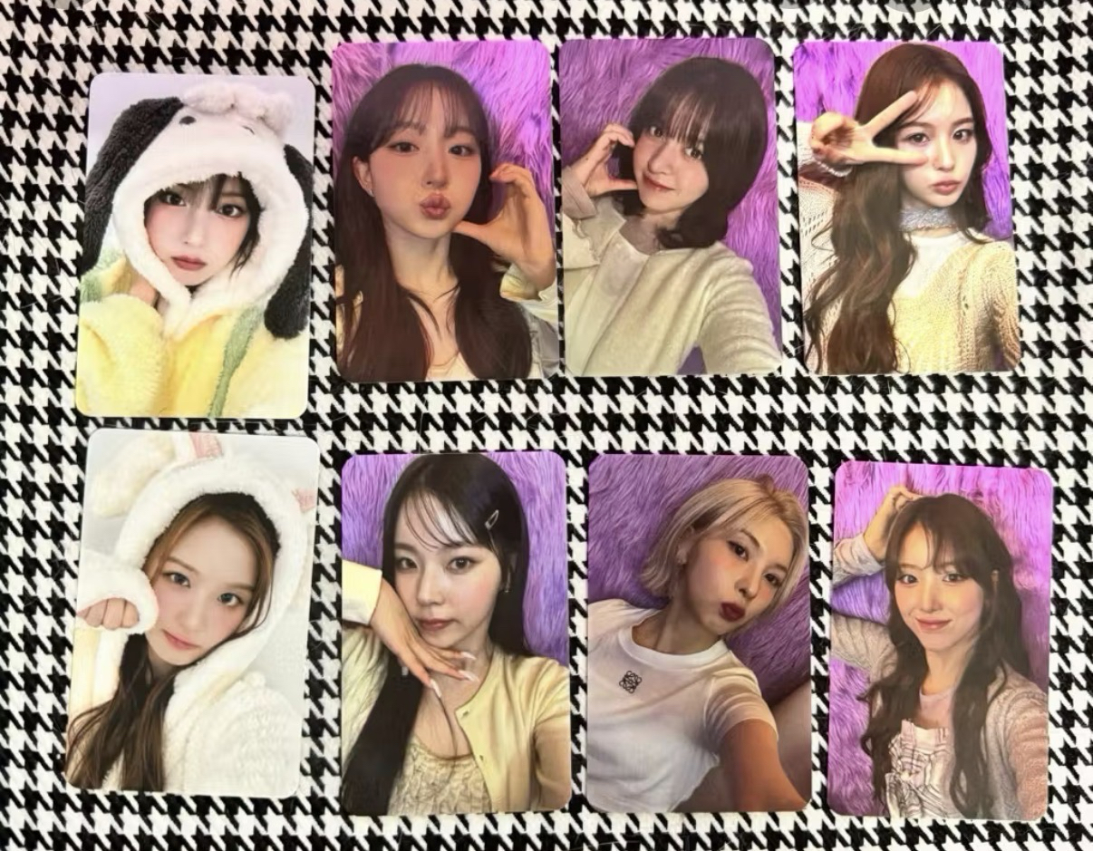 （整圖出）nmixx 演唱會 動物睡衣 jiwoo 薛侖 小卡 特典卡 ms 睡衣 台北演唱會 林口