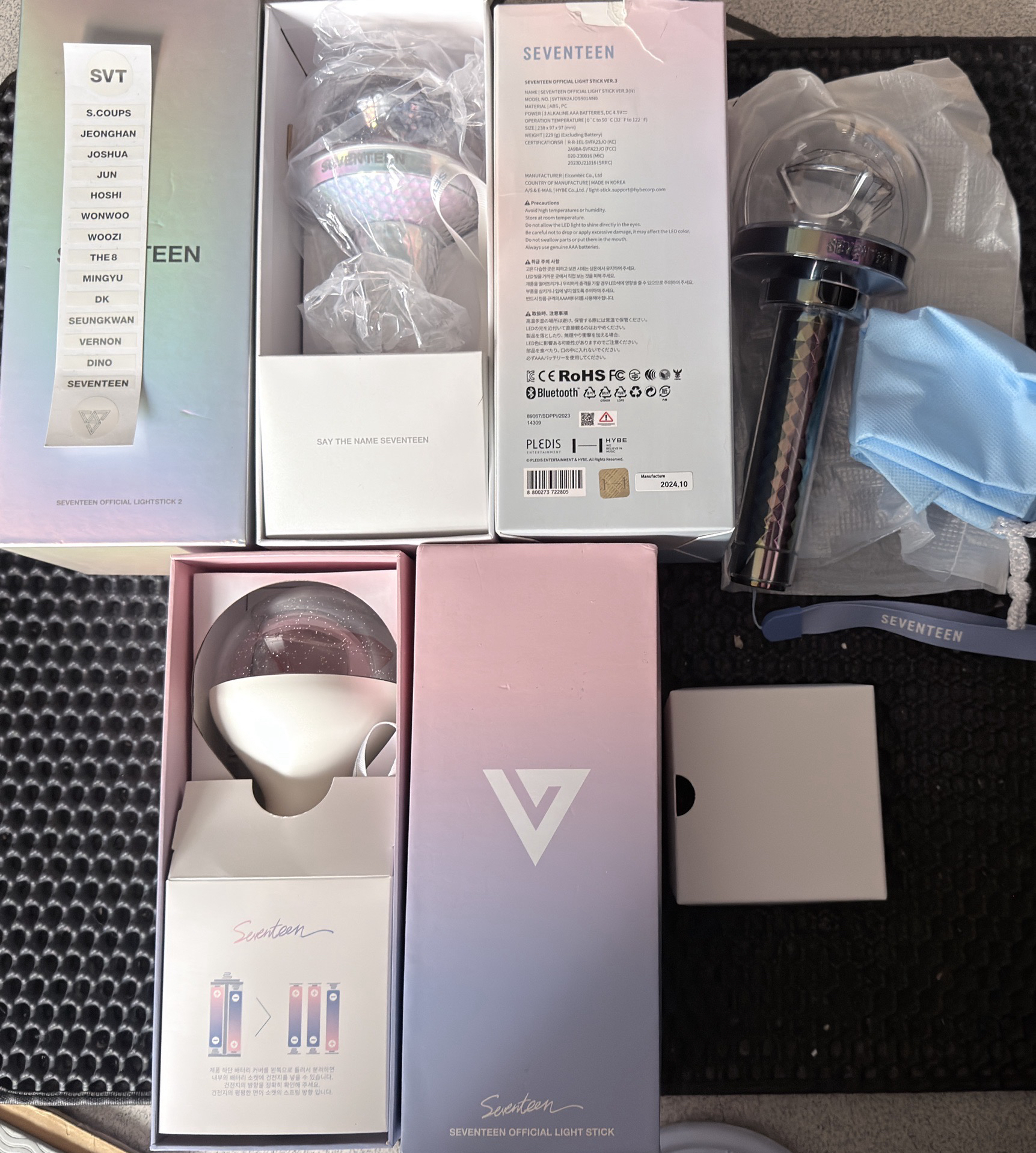 二手 *有比對是正版*1、2、3代克拉棒 應援棒 手燈 