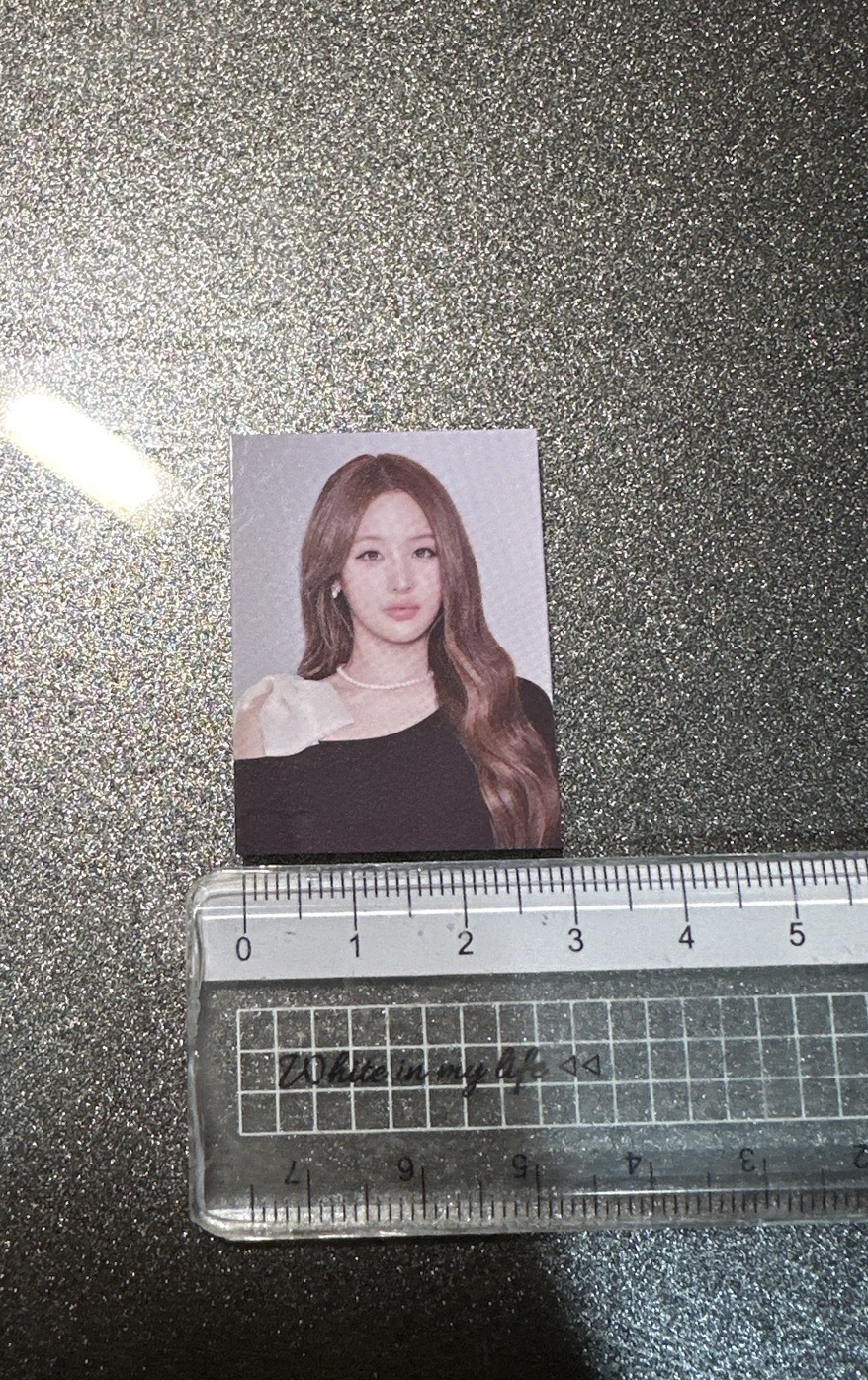 KISS OF LIFE 二期會員禮 證件照 belle