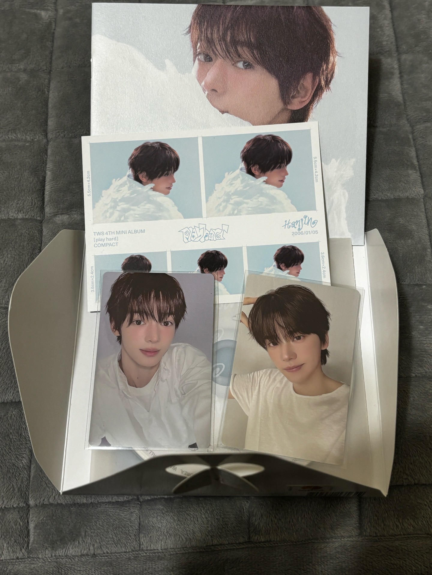 申惟+韓振小卡+韓振明信片、韓振單封