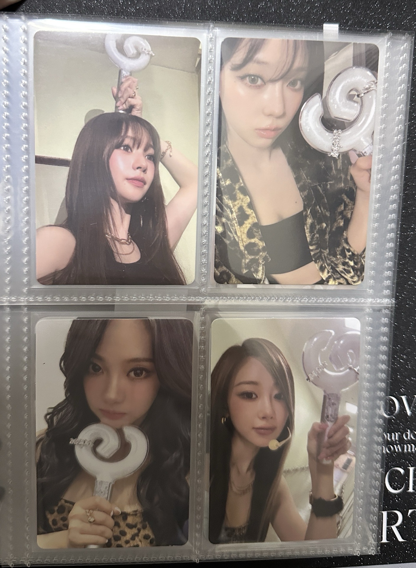 aespa二代手燈卡一套