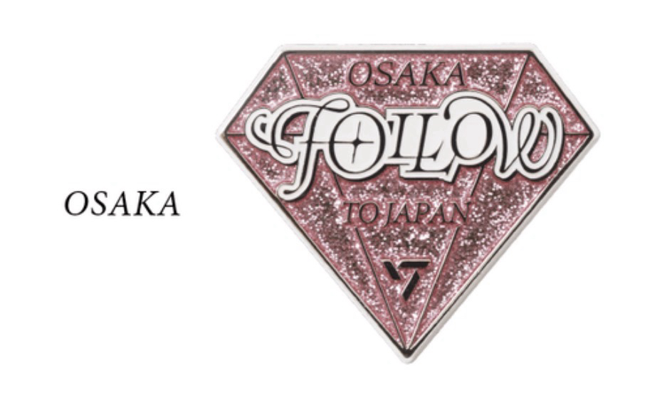 大阪Follow 徽章pin 全新未拆