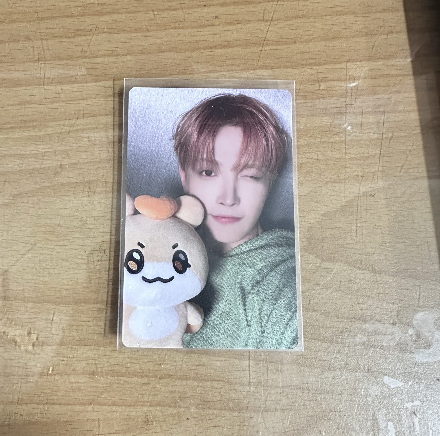 弘中🐿️麥梯子快閃卡包抱娃