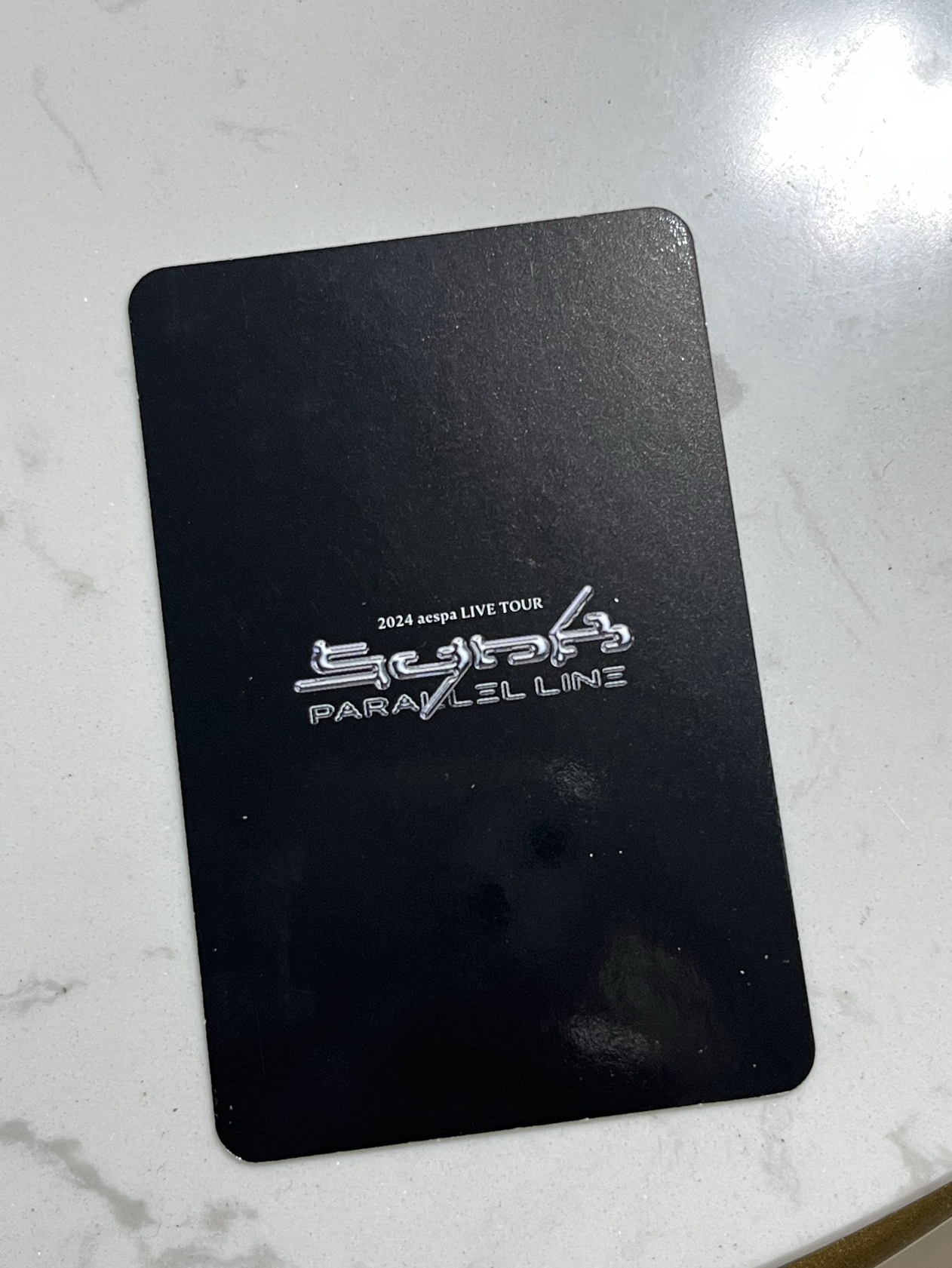 二巡 首爾場Day2 vip 入場卡芭蕾冬