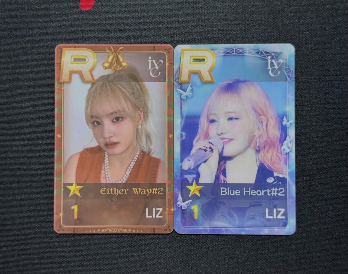 IVE LIZ遊戲卡