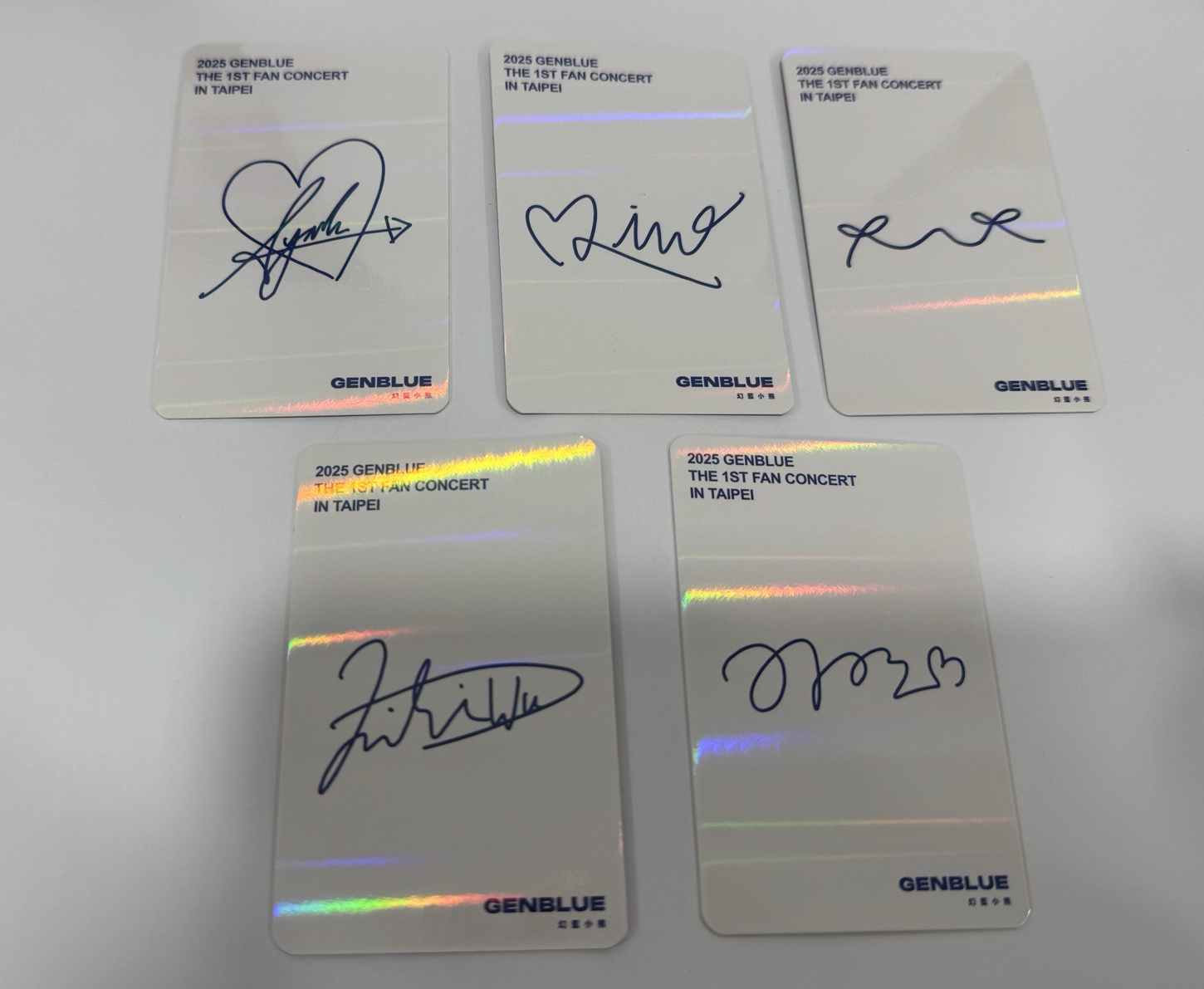 2025 1ST FAN CON 入場卡 / 場限卡 A區閃卡