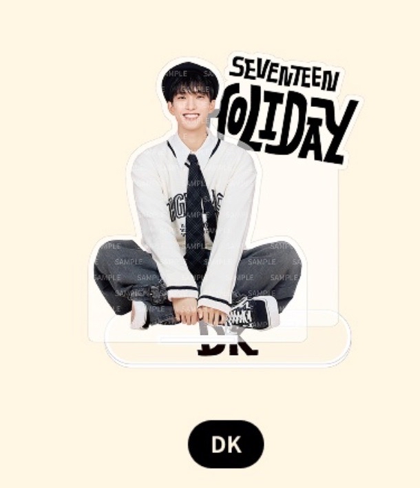 SEVENTEEN HOLIDAY 立牌 李碩珉 李燦