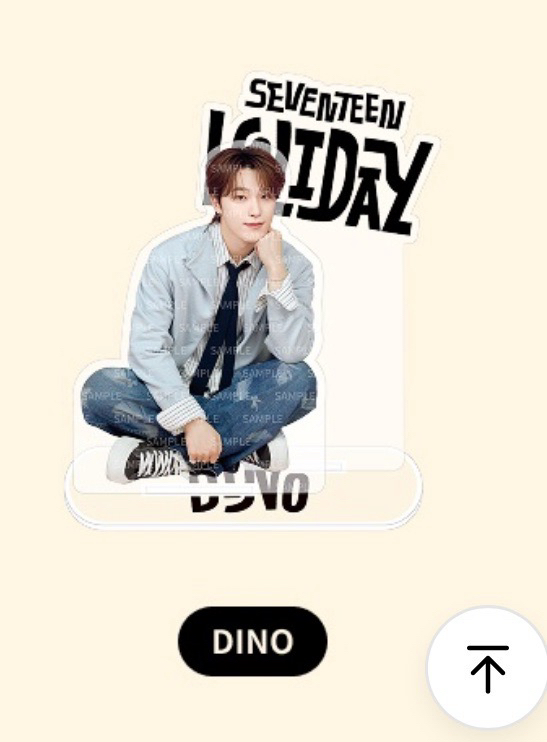 SEVENTEEN HOLIDAY 立牌 李碩珉 李燦