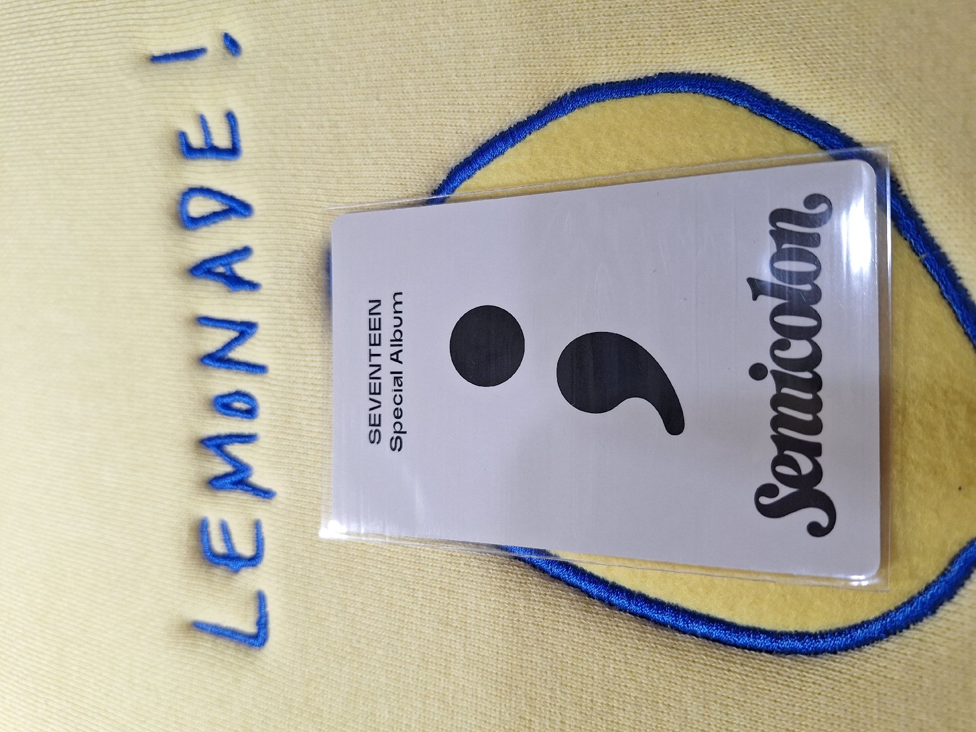 special album Semicolon woozi