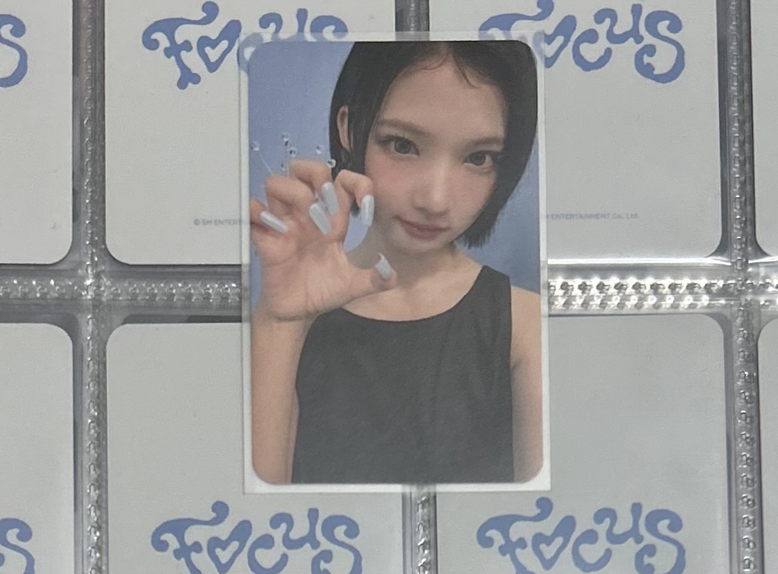 Hearts2Hearts focus Jiwoo SW預售卡