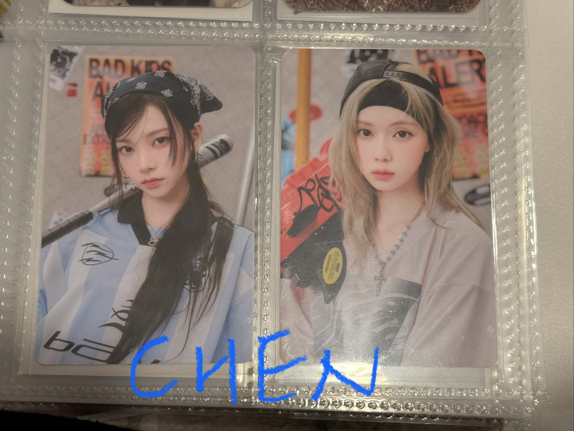 2025年曆後續隨機卡冬（右）