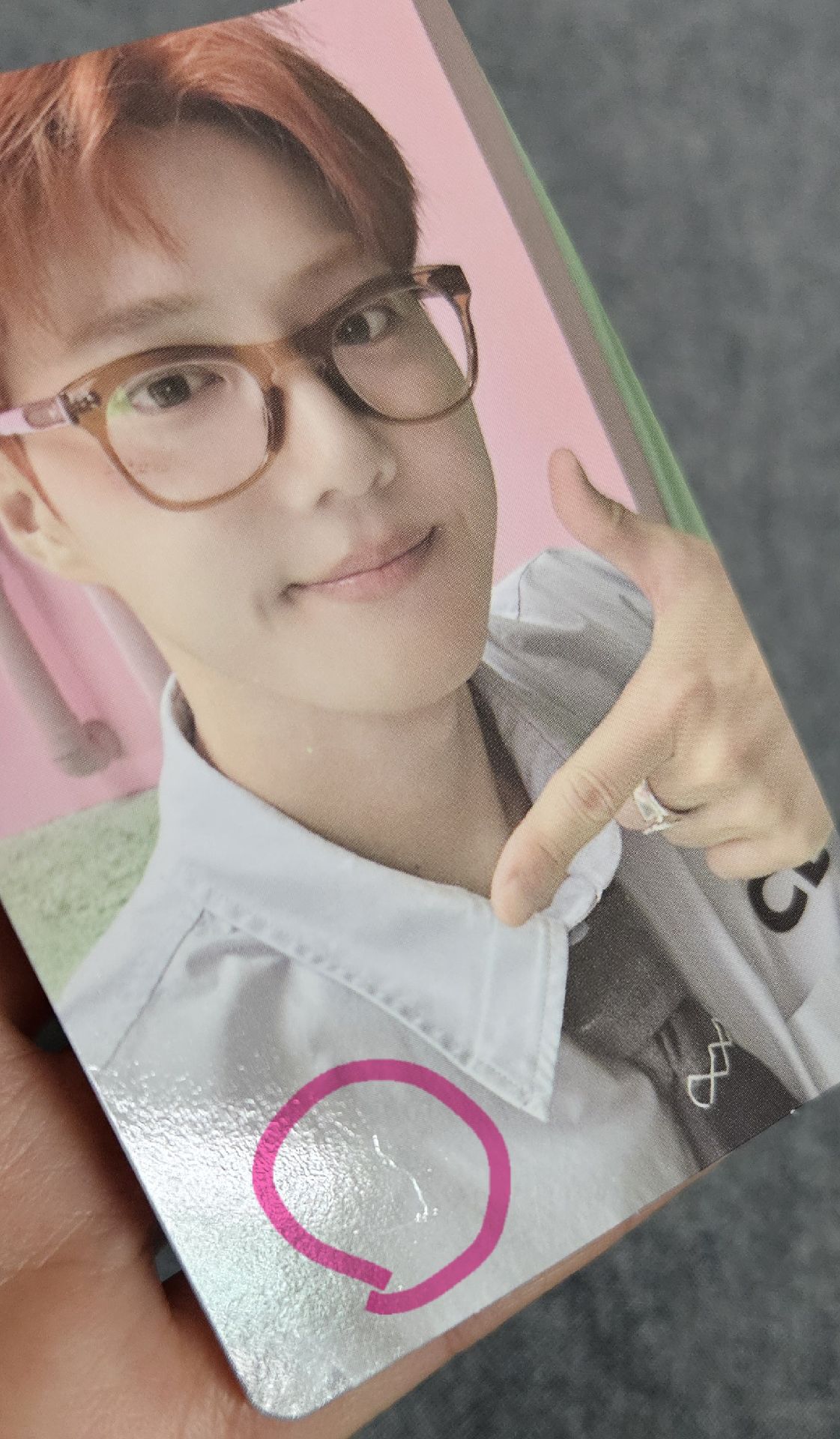 EXO SUHO 專輯卡 有損