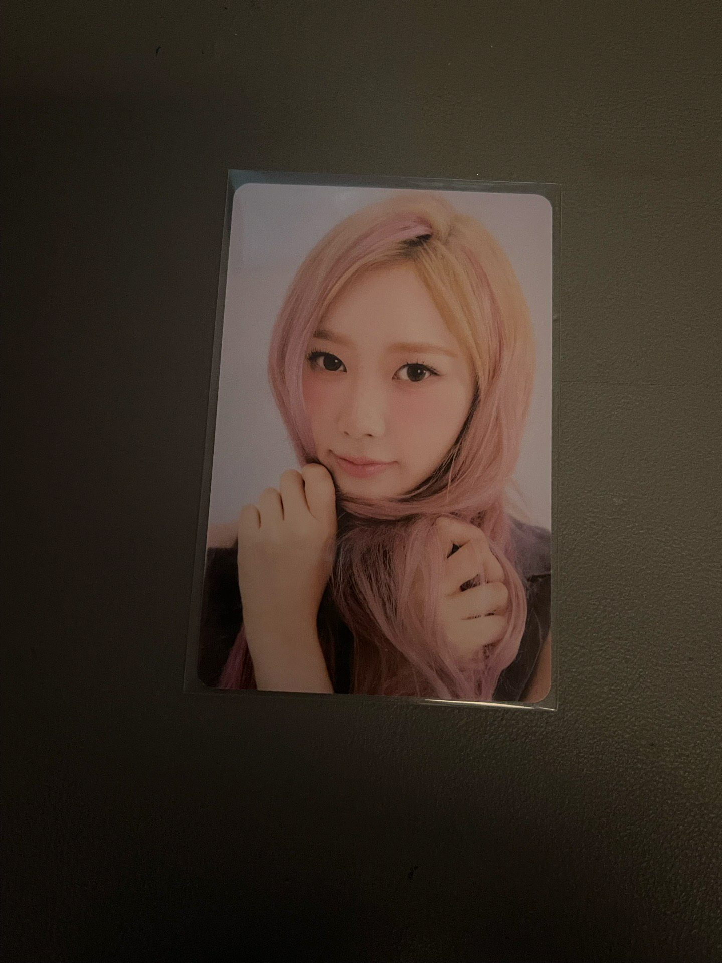 Giselle 25年台曆 SM特典卡