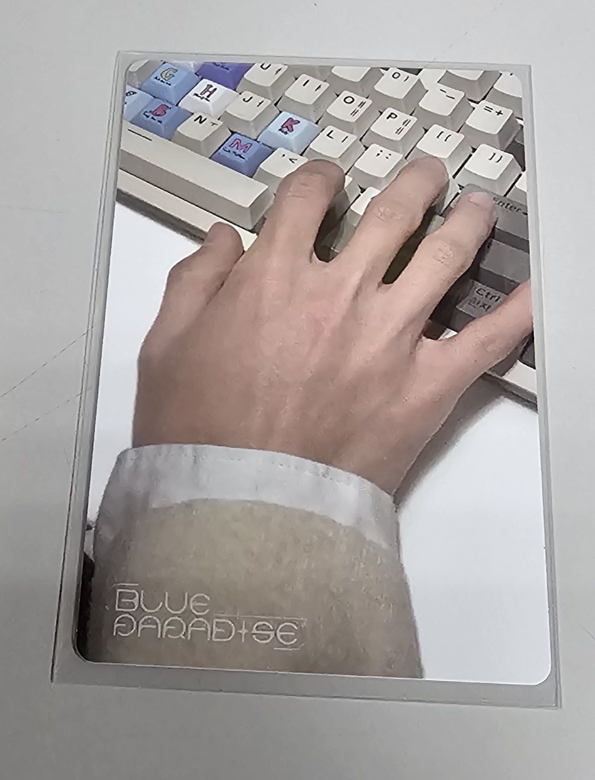 迷五 專輯卡 KEY CAP hand ver.