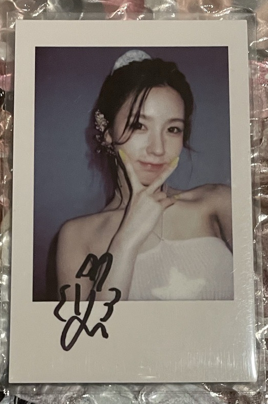 I SWAY kms 1.0拍立得 特典卡 