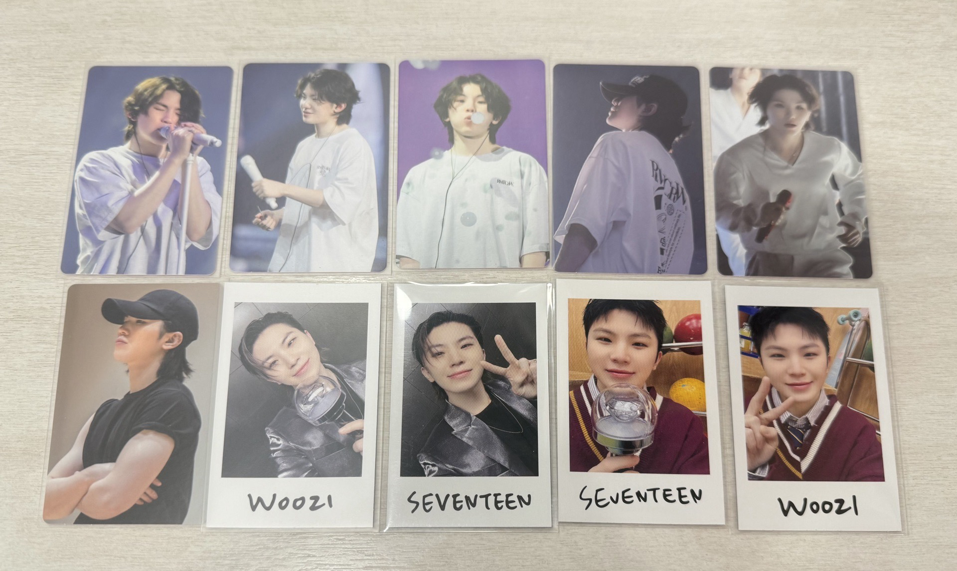 吹泡泡勳展覽卡+拍立得貼紙組小盤出