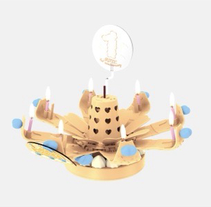 1週年蛋糕蠟燭（無小卡）