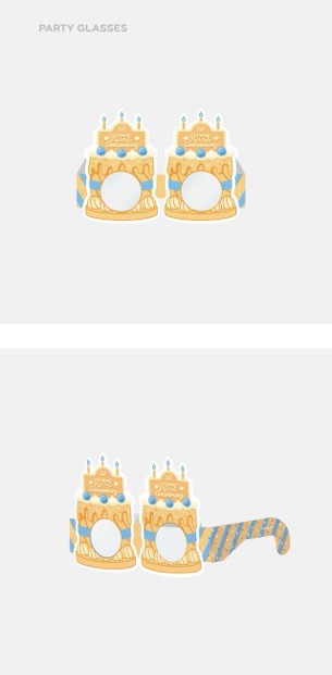 1週年蛋糕蠟燭（無小卡）