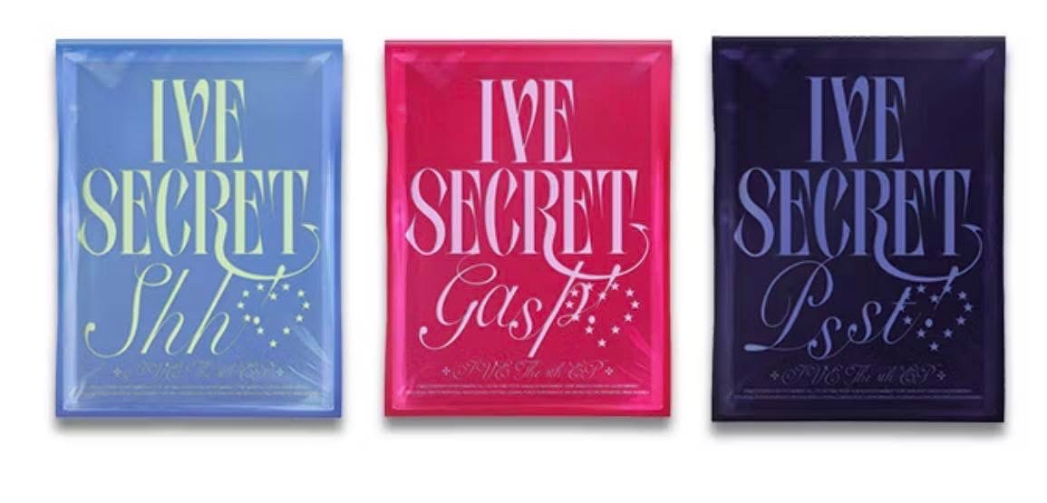 IVE SECRET 未拆一套三張