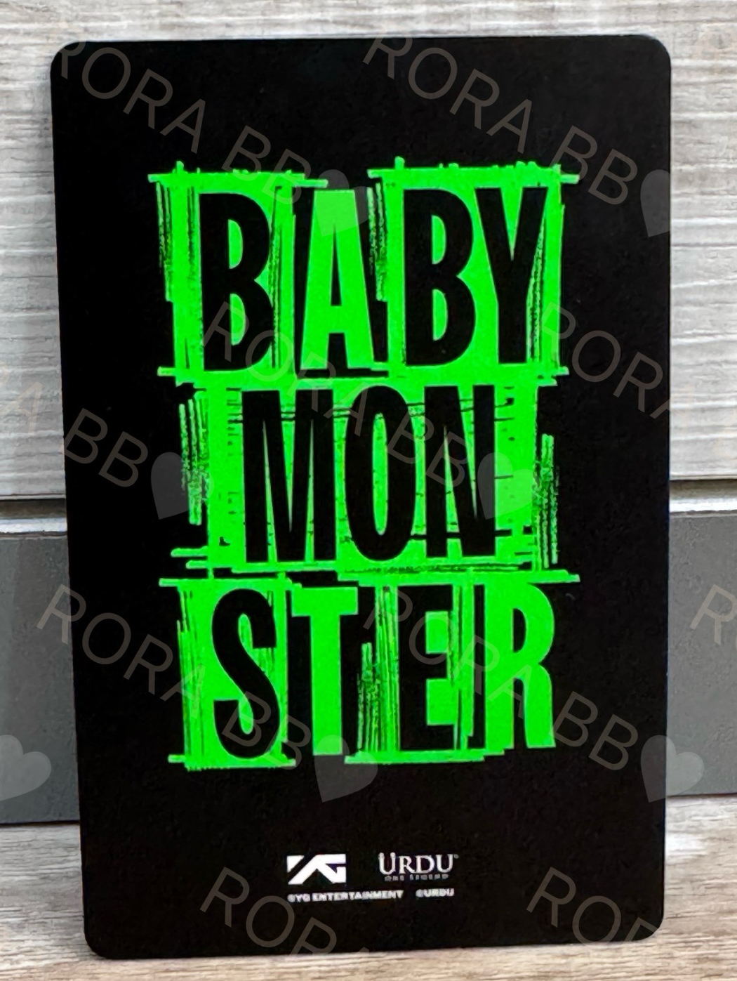 🩵BABYMONSTER AHYEON 香港快閃711滿額幸運卡 