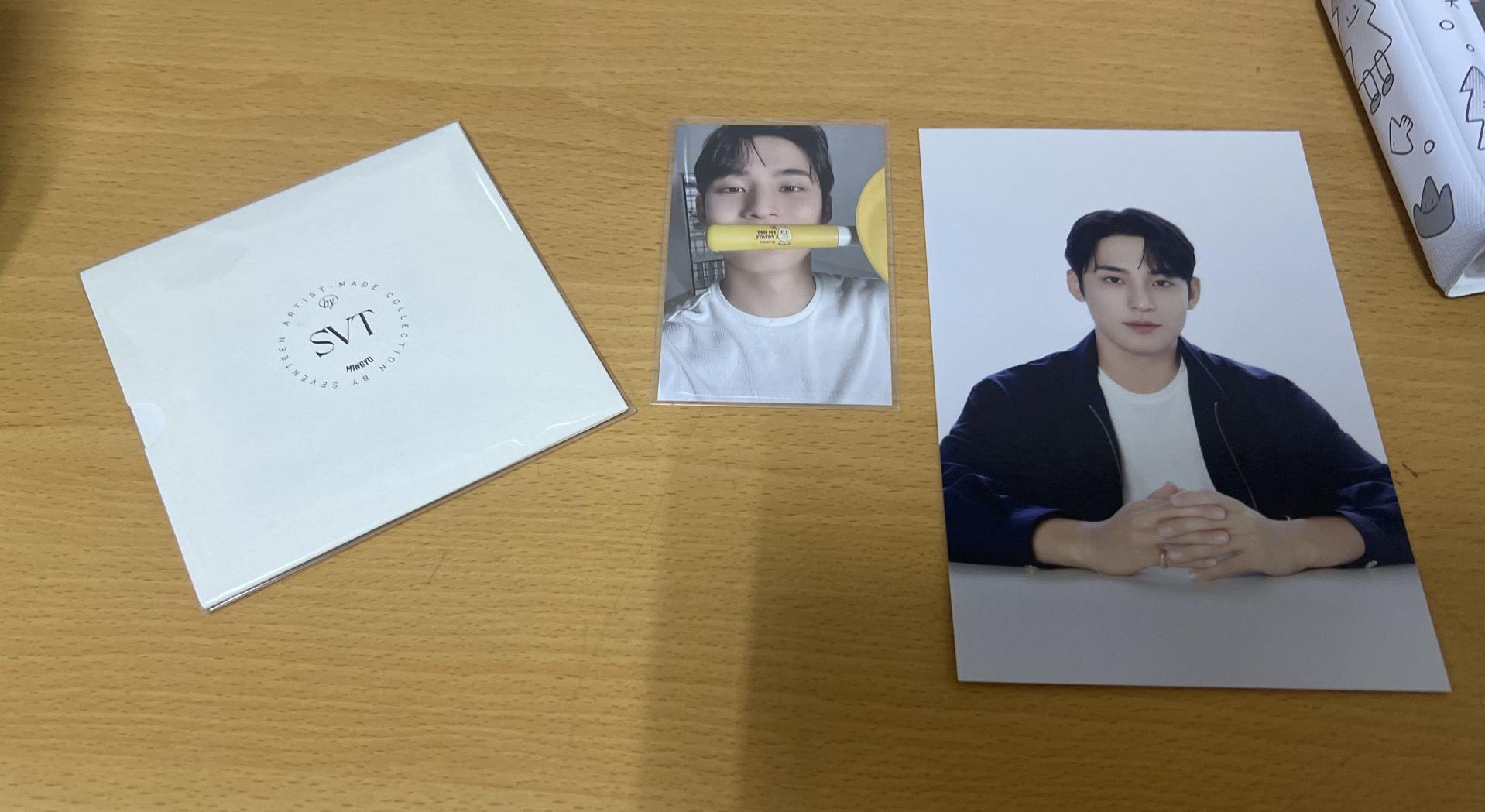 成員自製周邊卡，平底鍋