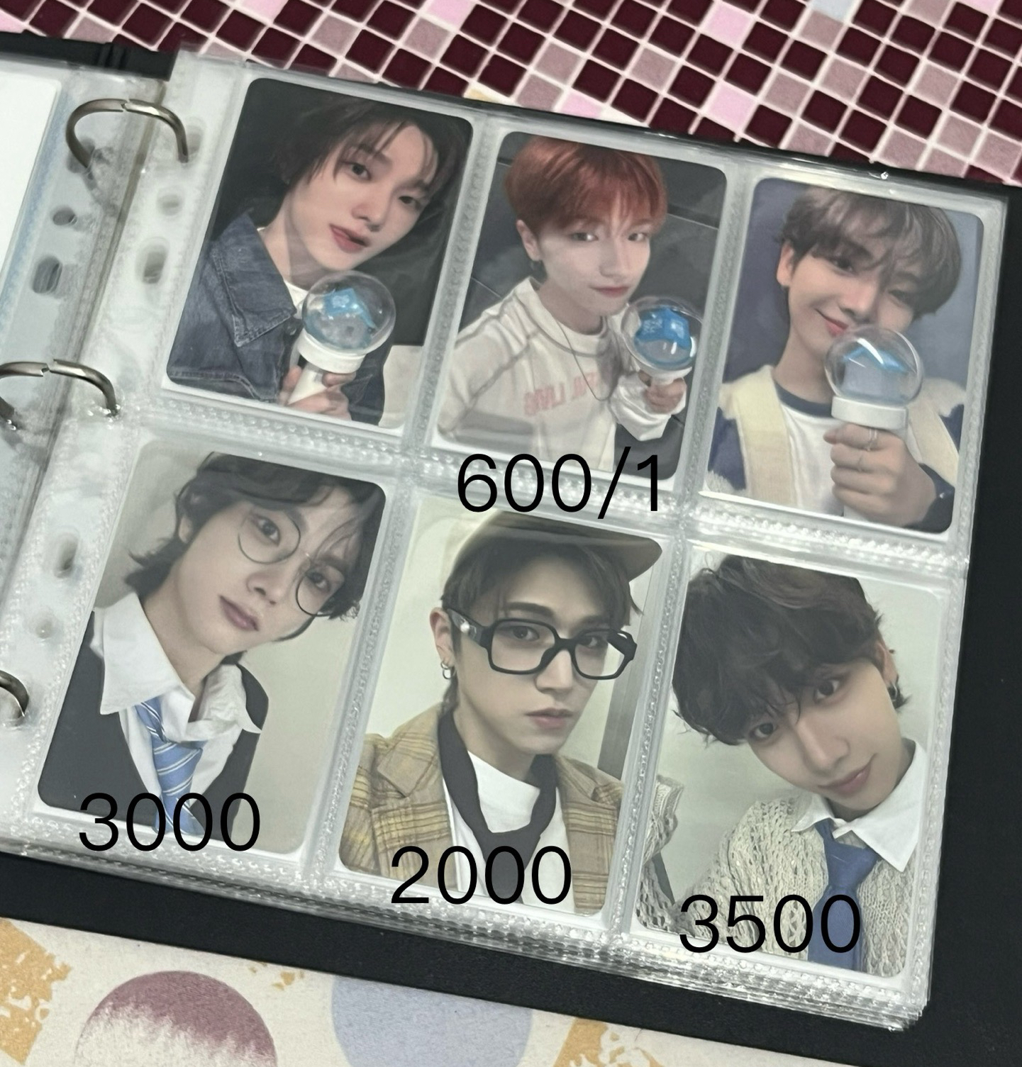 123 仁川粽卡、hello82  knock巡迴票根