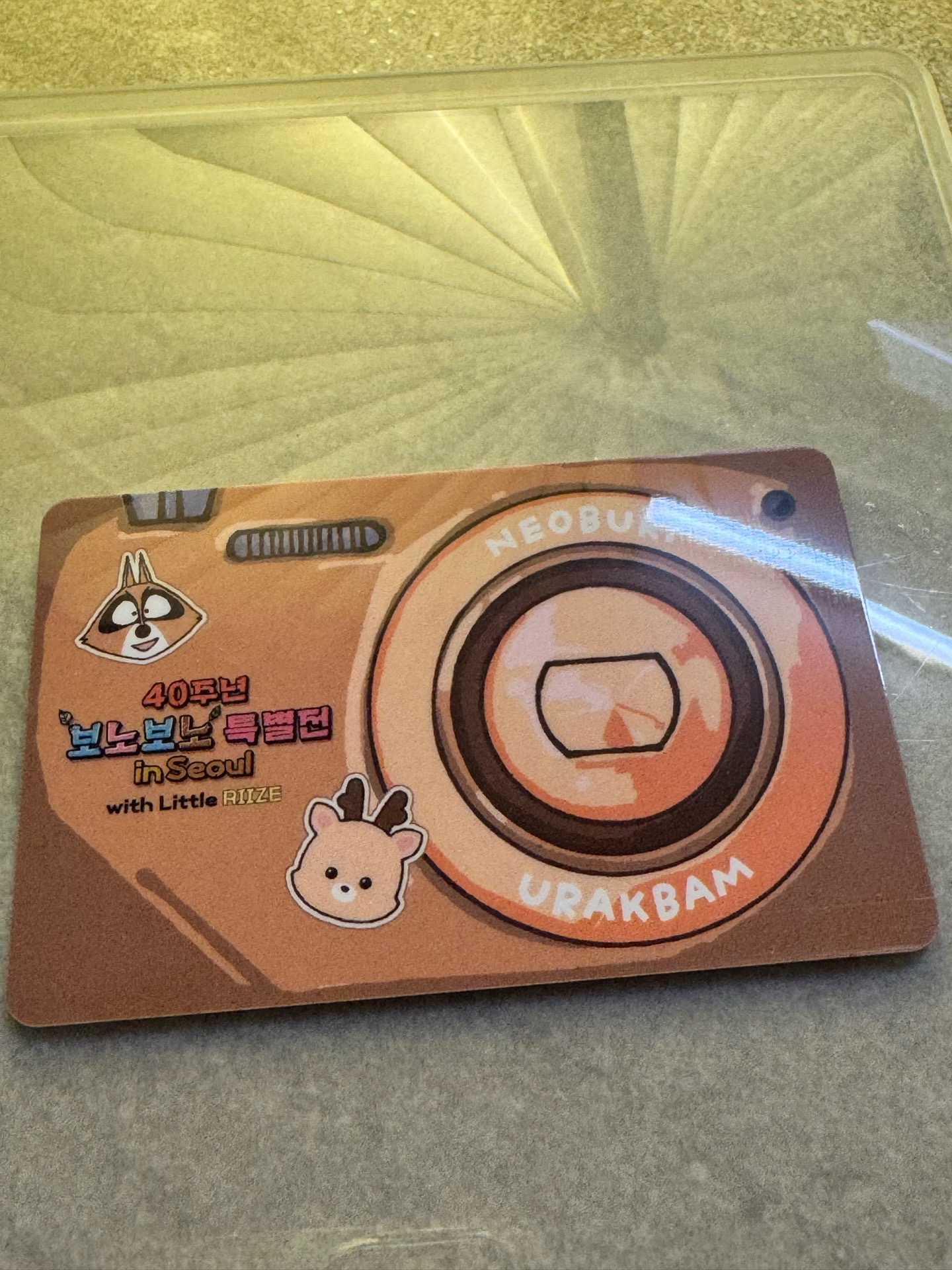 bonobono烏拉鹿幸運卡