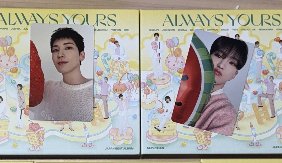 全專 SEVENTEEN 日本精選專 ALWAYS YOURS C盤 圓佑 順榮 珉奎 知勳 小八