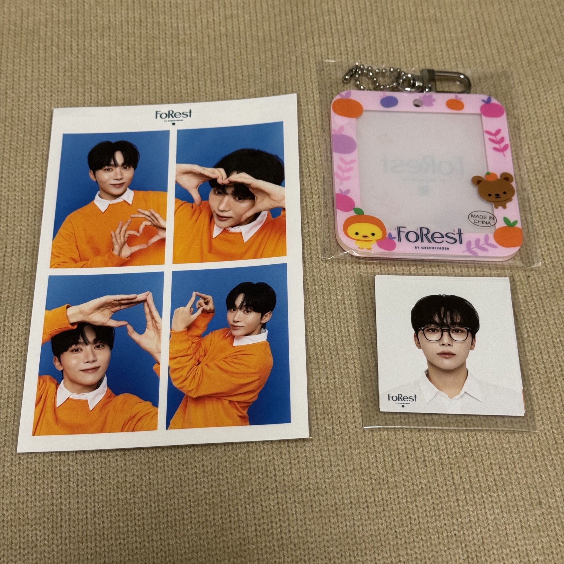 勝寛 Forest 人生四格+證件照+證件照卡套