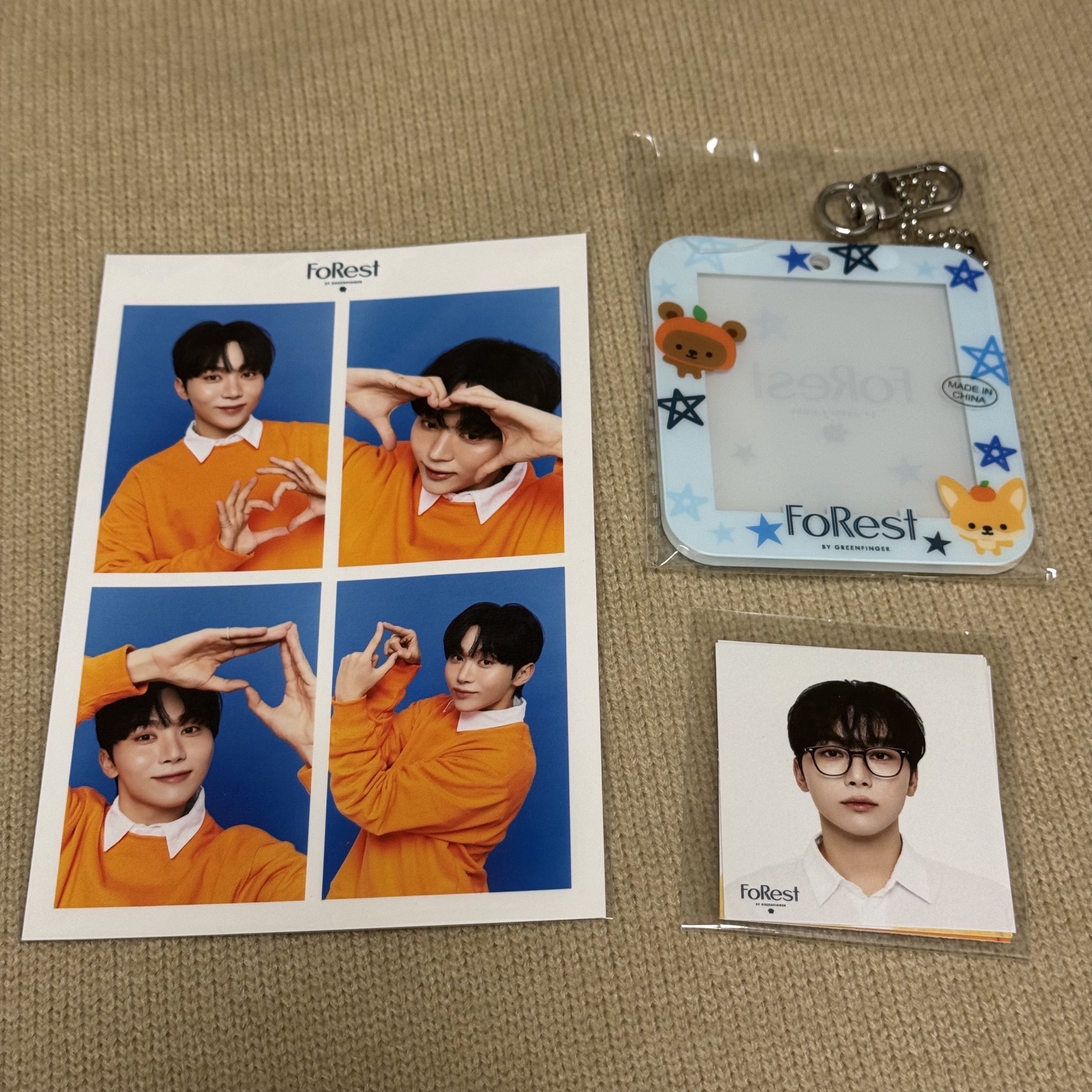 勝寛 Forest 人生四格+證件照+證件照卡套