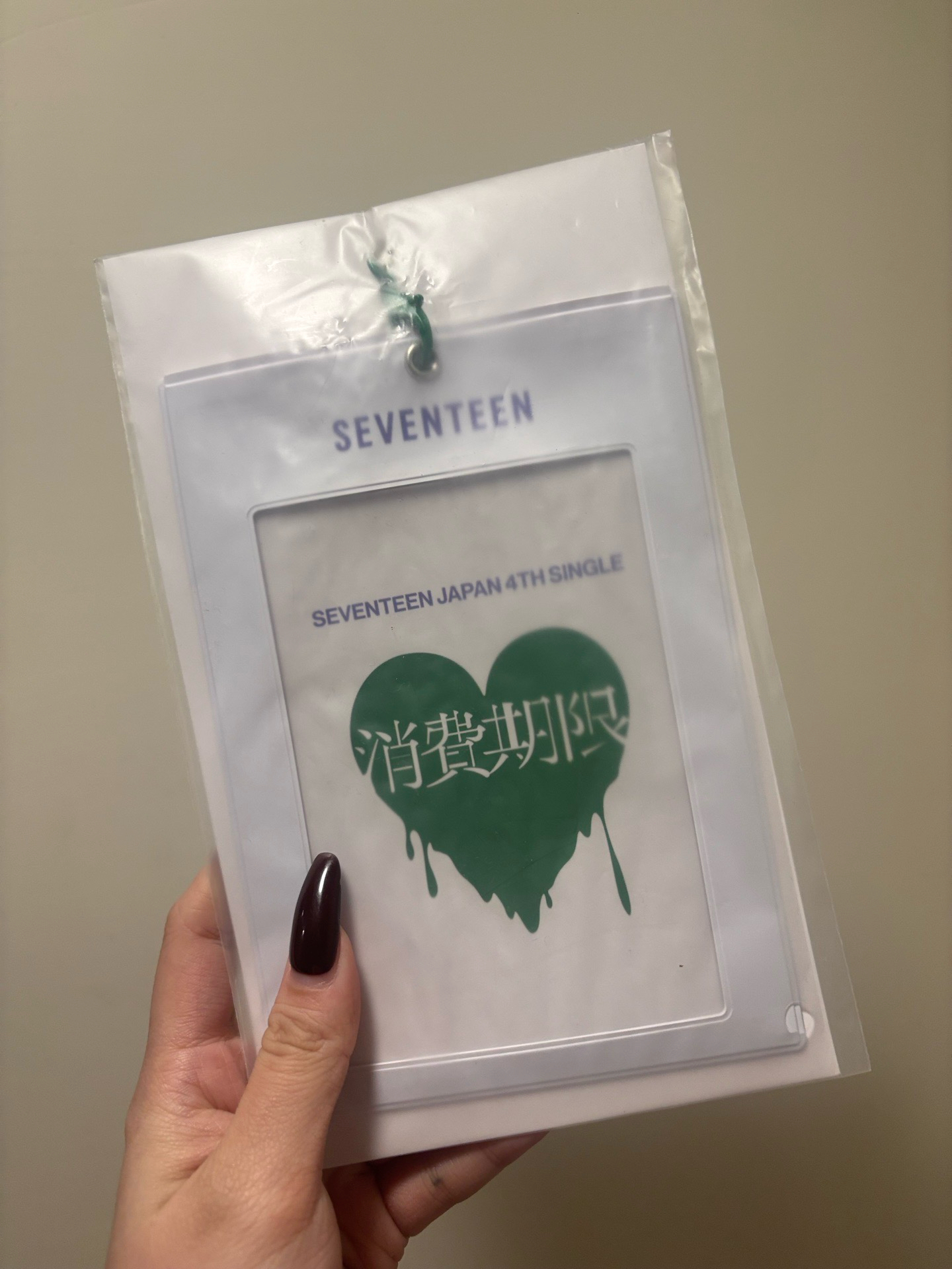 消費期限卡套（只有卡套）