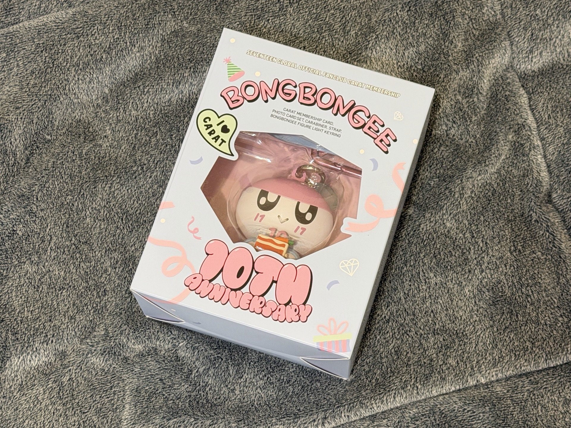 seventeen十週年會員禮