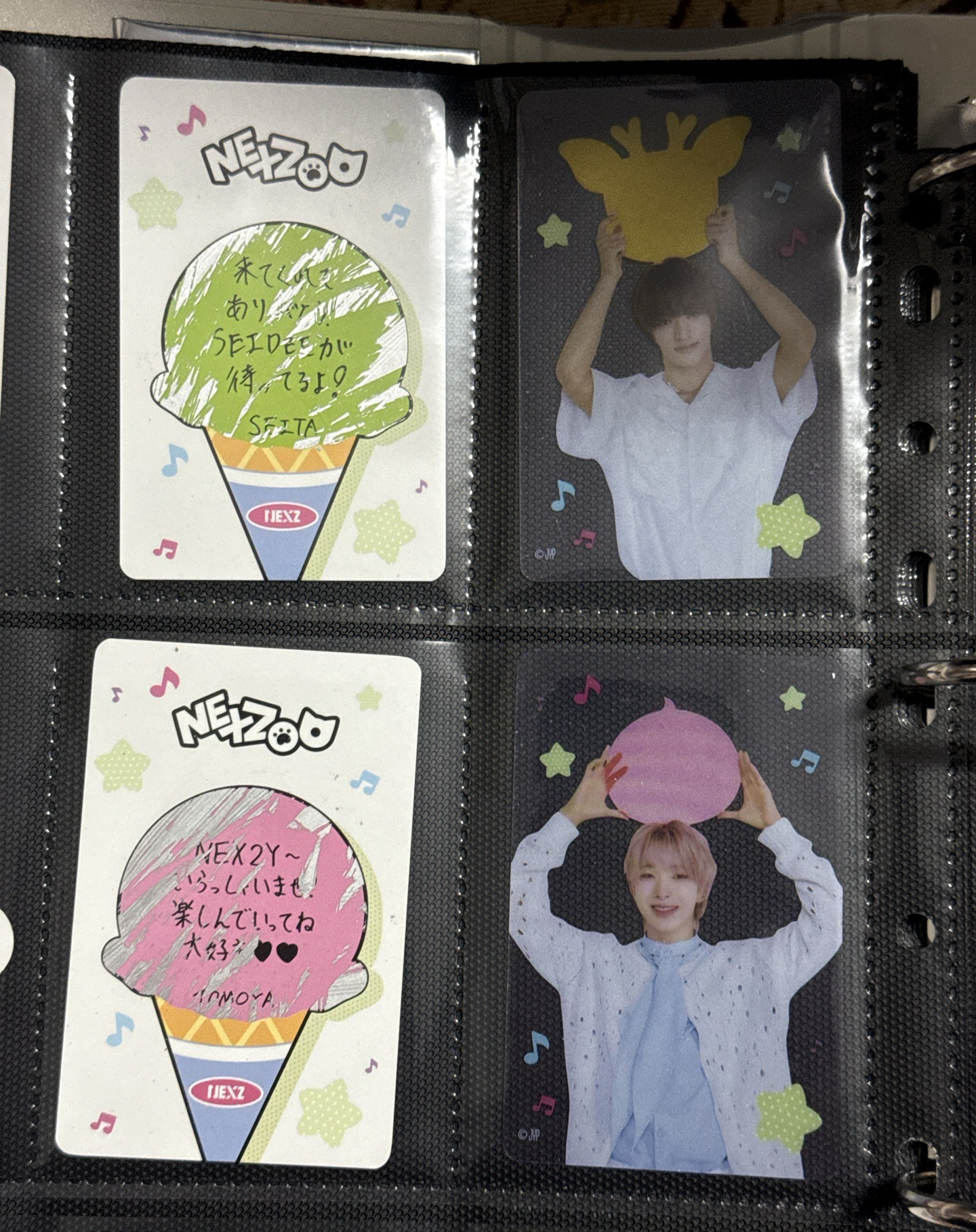 日本快閃透卡+訊息卡🐧🦌