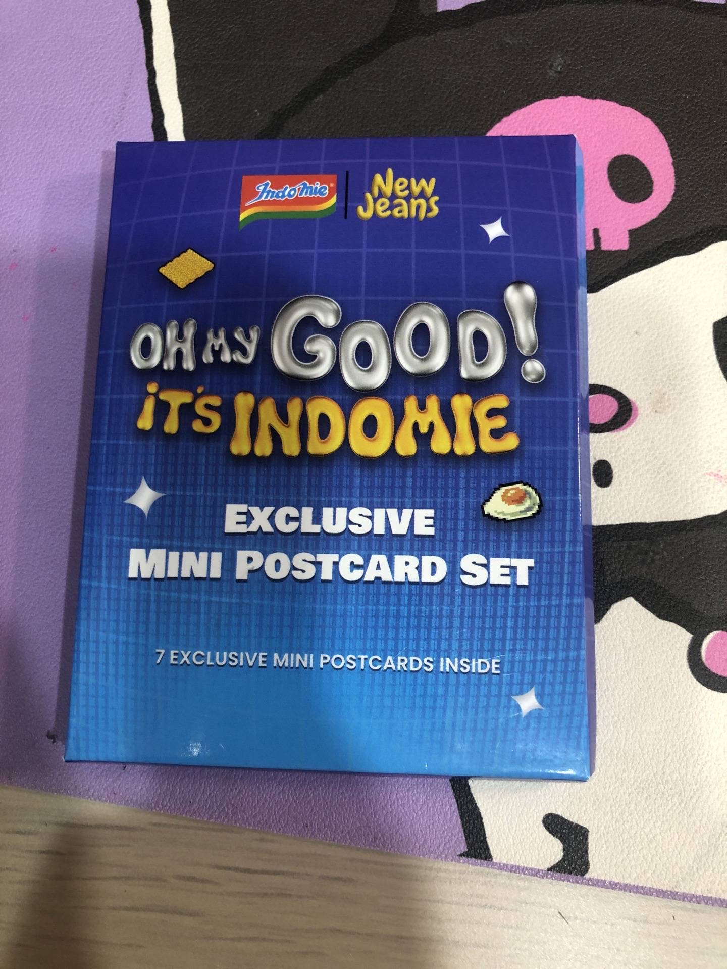 NJZ代言麵的明信片