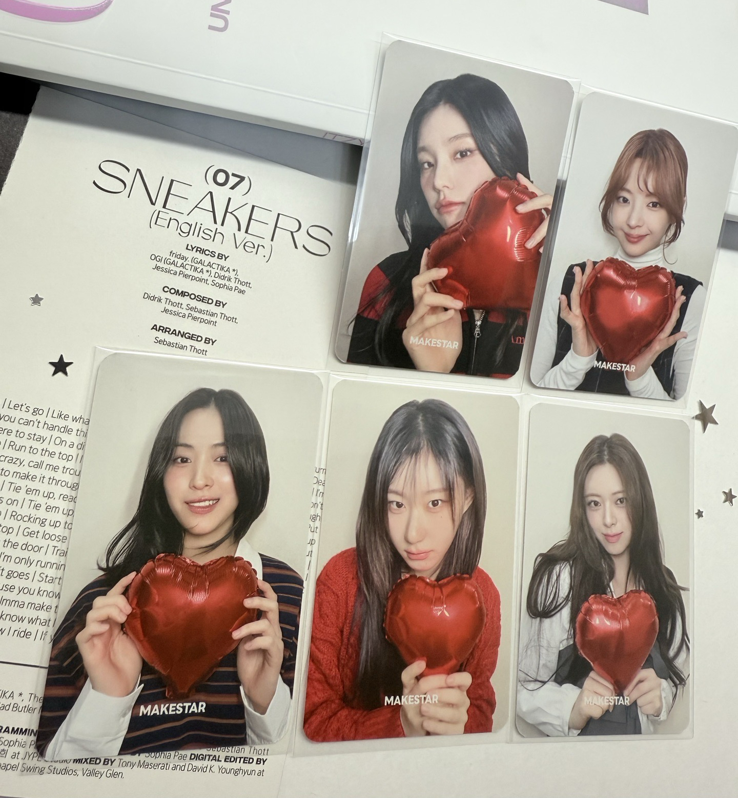 GOLD ms 12.0 簽售 邱比特 雙面卡