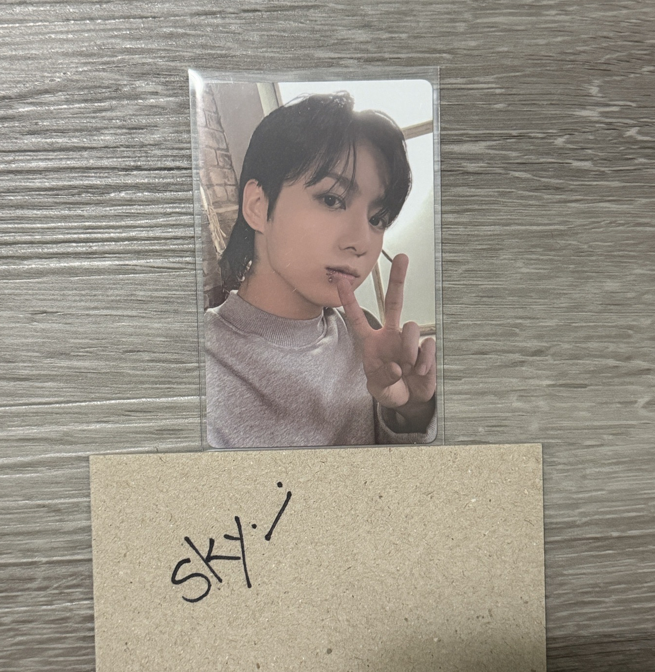 專輯自抽的 柾國