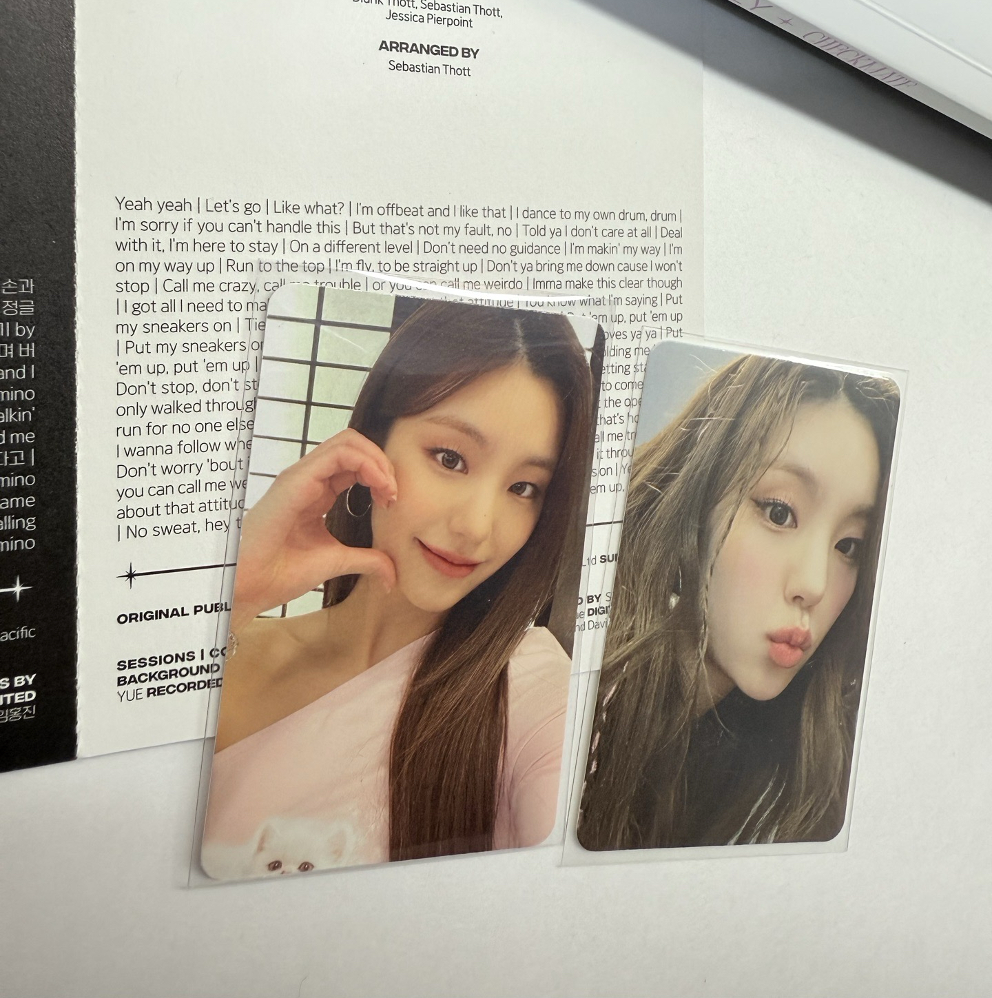 2022 環保盒子 周邊卡 志 一套2張