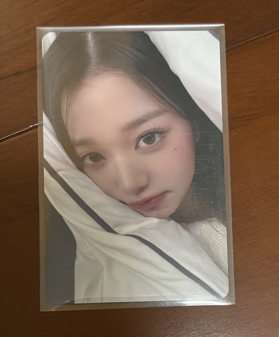 員瑛 IVE EMPATHY ms 1.0 簽售卡 被子ver. 棉被員