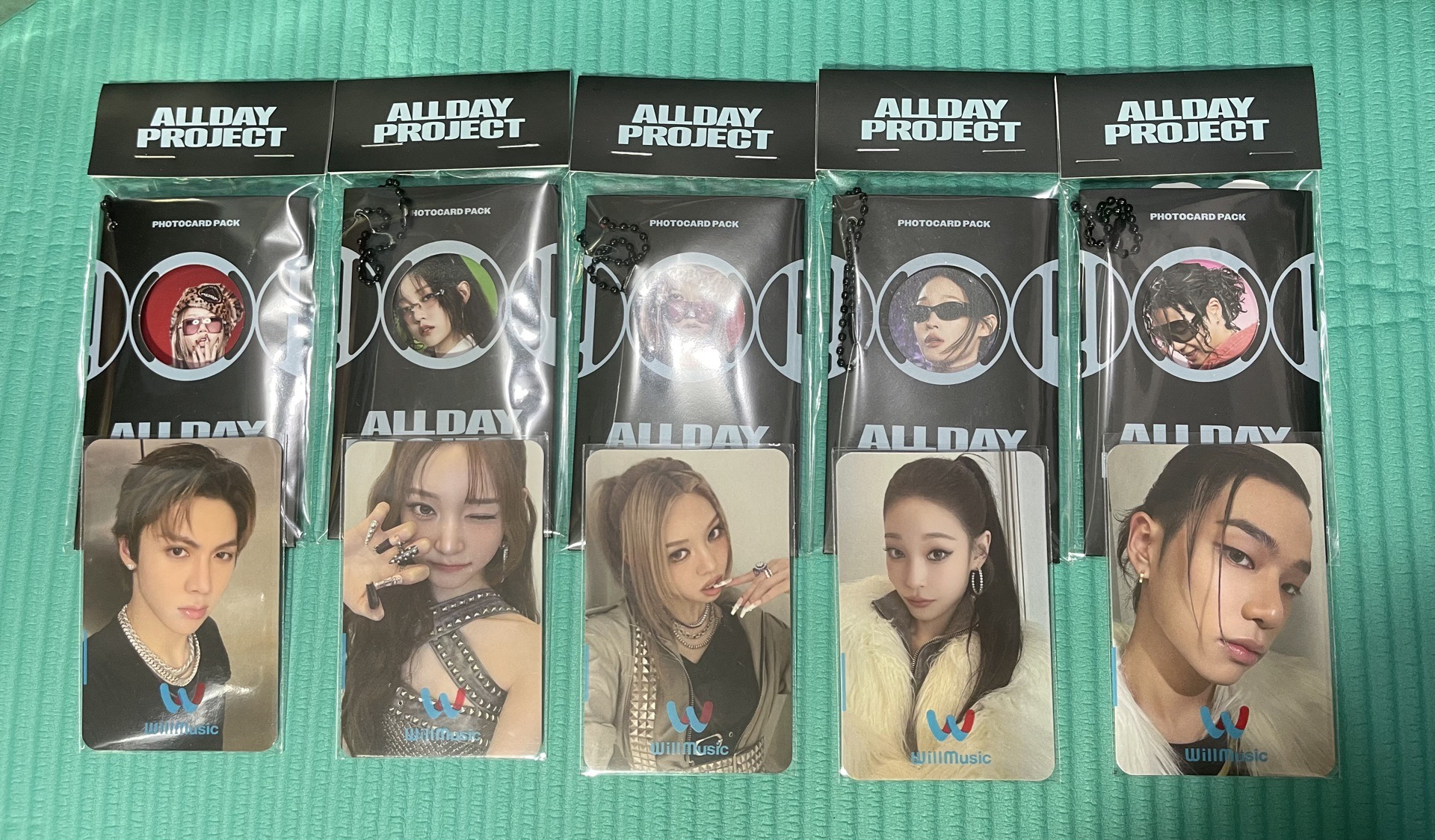 ADP AAA特典 微樂客特典 ALLDAY PROJECT PHOTOCARD PACK