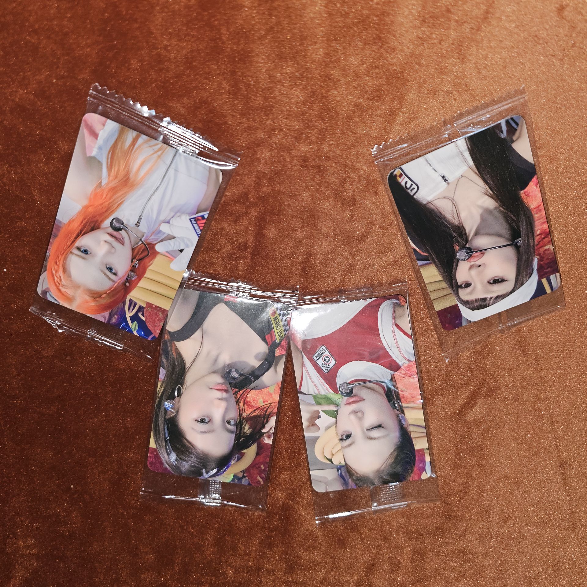 LE SSERAFIM Spaghetti 特典卡 彩源 允真 一葉 恩採 義大利麵