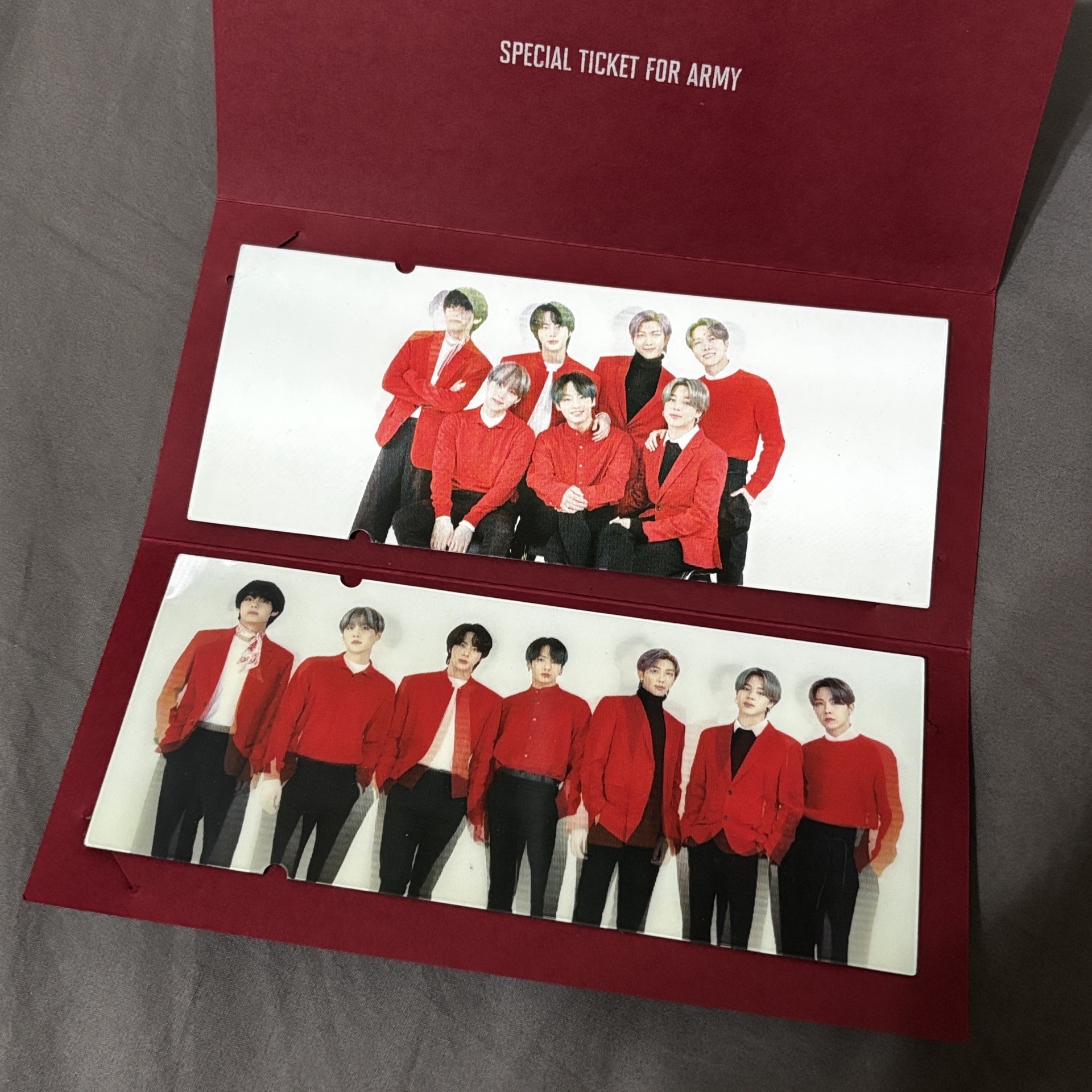 ONE直播特典票卡