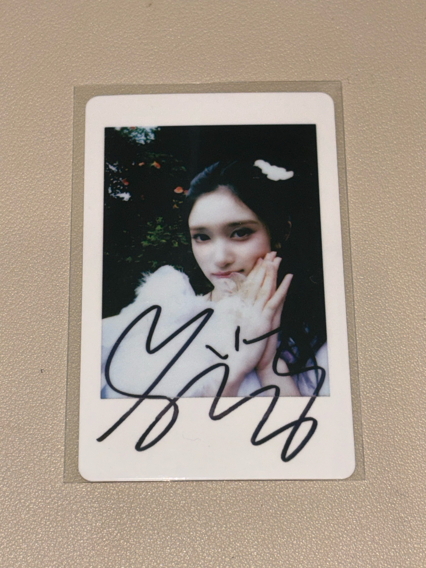 拍立得（捧臉）